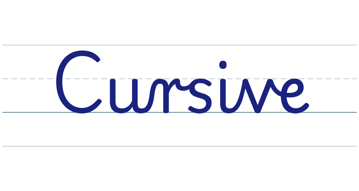 English Cursive Foundations