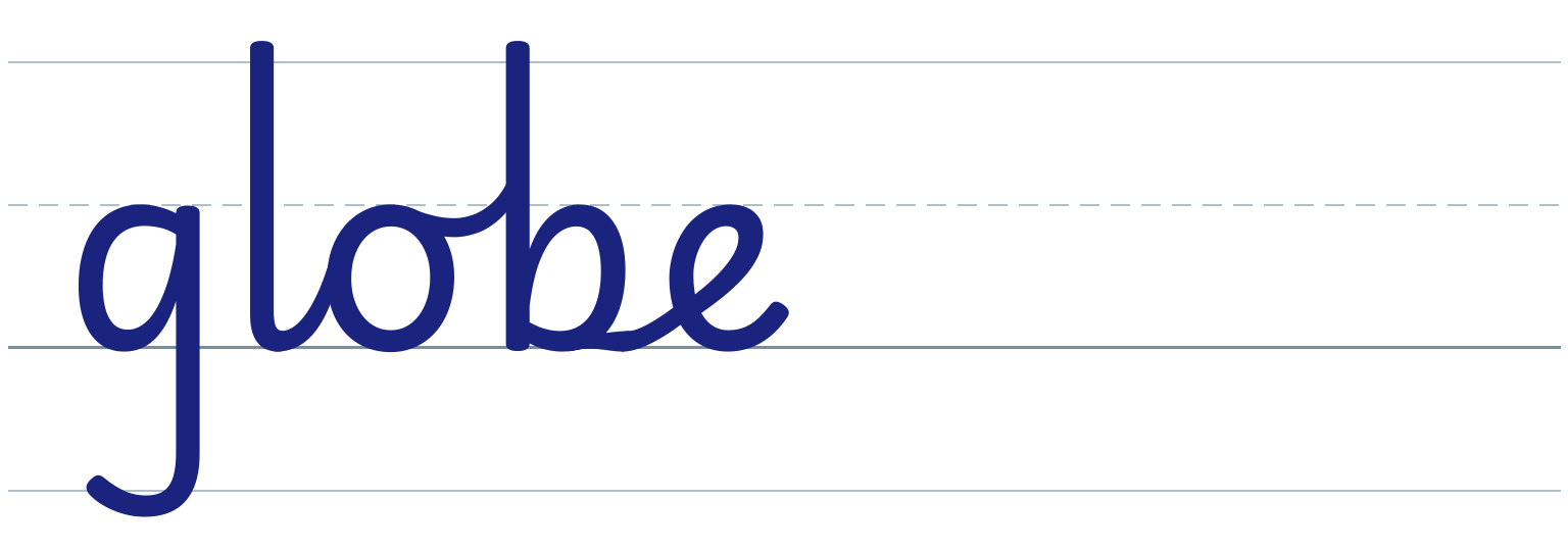 Échantillon d'écriture de référence